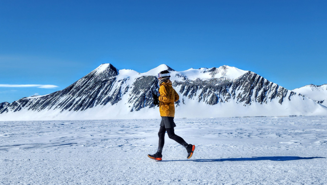 Australian woman runs through the snow for 28 days in longest ever Polar ultramarathon