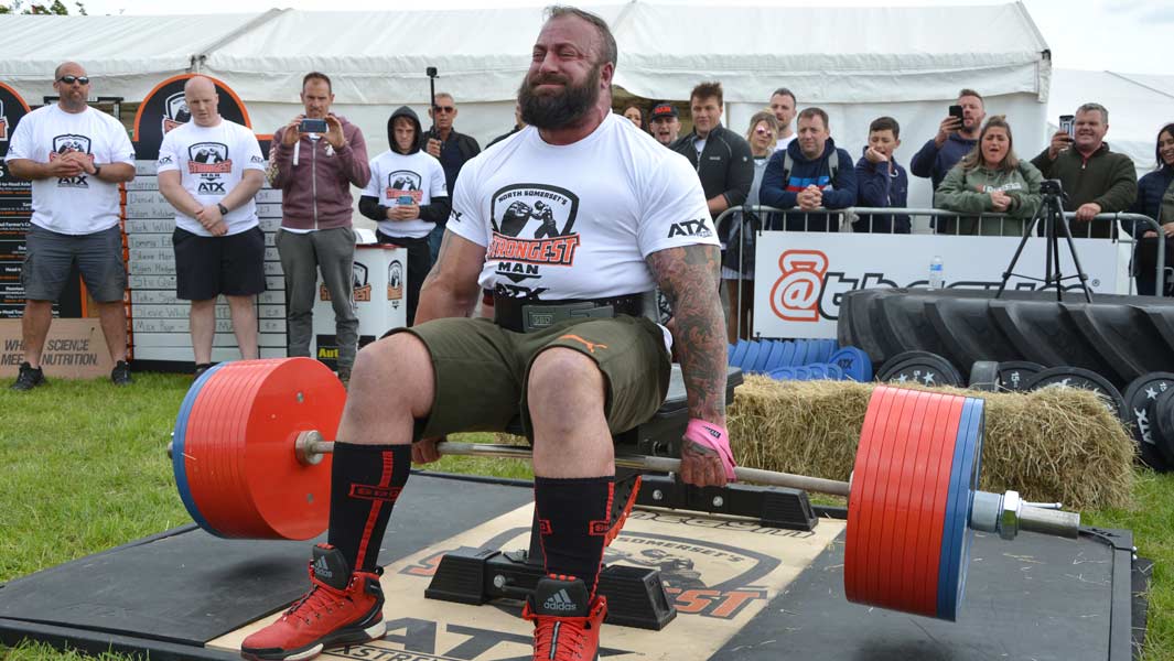 Disabled strongman and Invictus Games star picks up 505 kg to set seated deadlift record