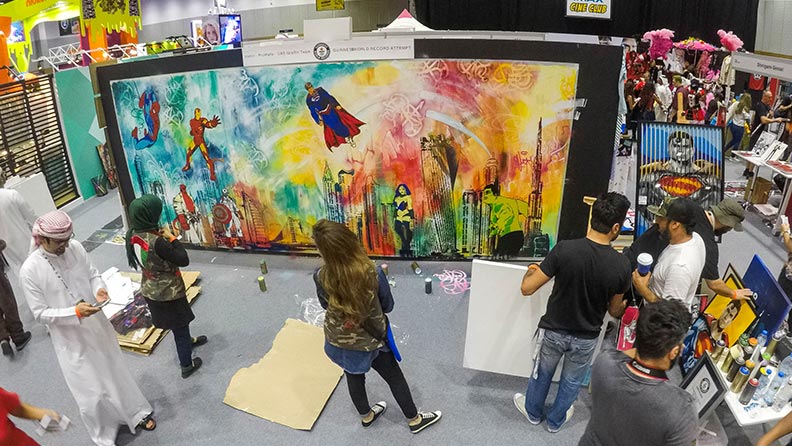 Largest stencil header