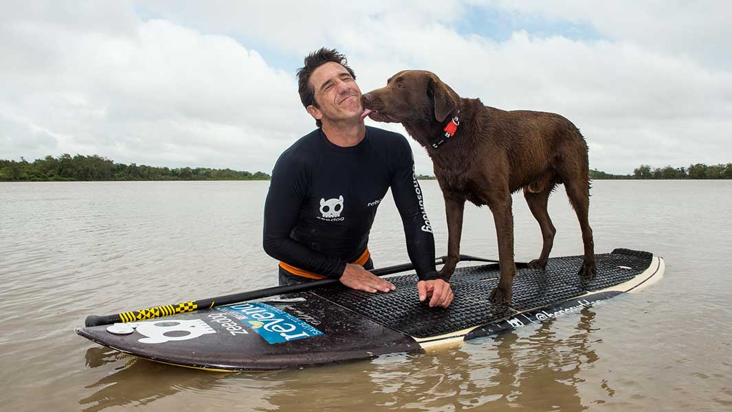 Monday Motivation: How a man and his dog set a paddleboarding record in Brazil
