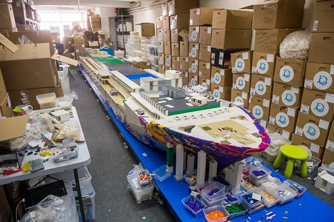 Video: The world's largest LEGO ship has been made using more than 2.5 million | World Records