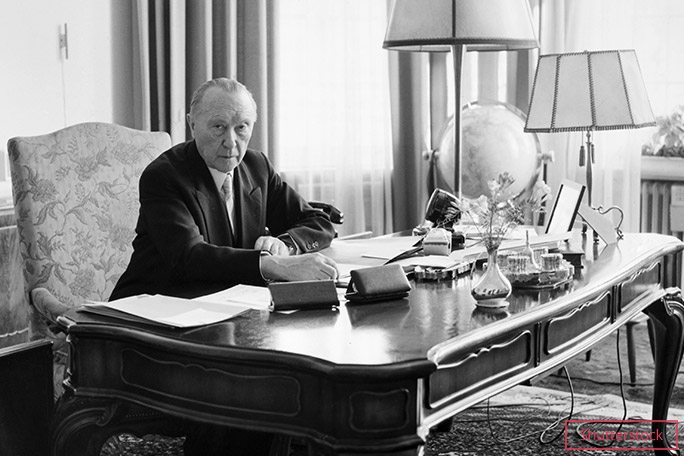 The former Chancellor of West Germany Konrad Adenauer is the oldest TIME Person of the Year