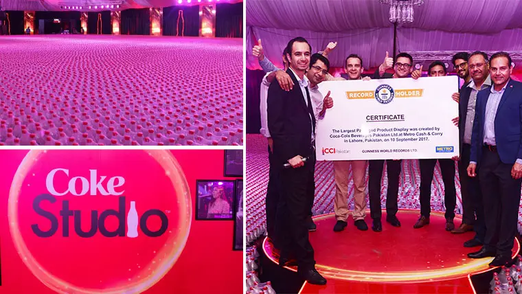 Coca-Cola Pakistan Celebrate 10-Year Anniversary with a Guinness World Records title
