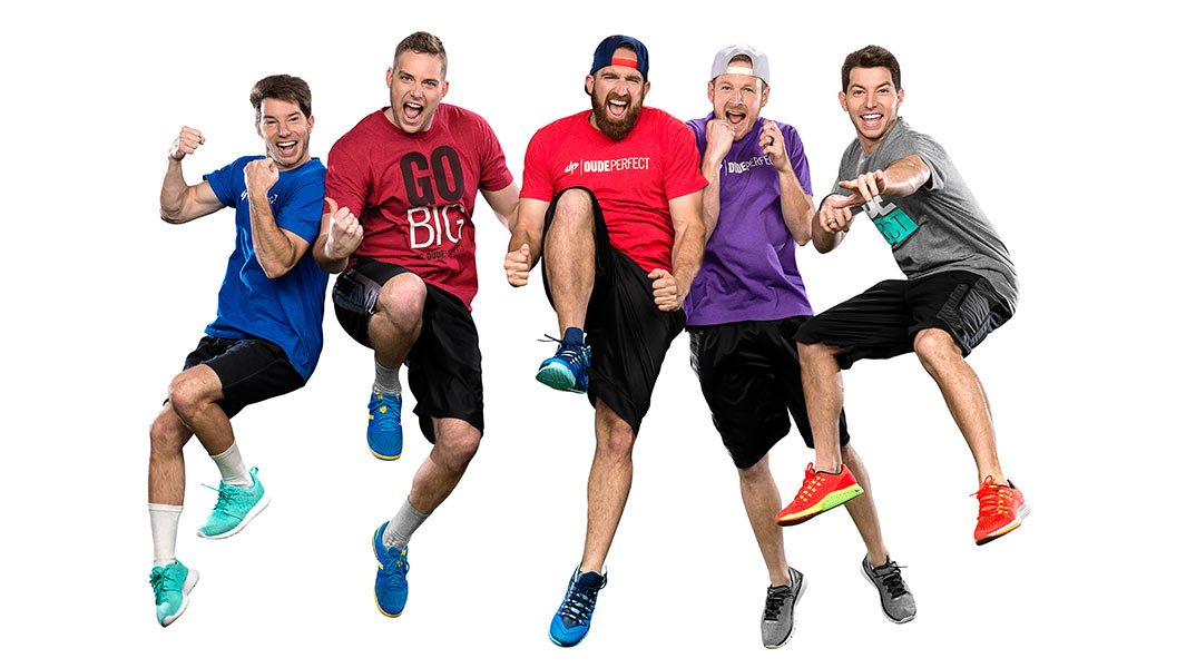 YouTube stars Dude Perfect set more records on latest Nickelodeon show