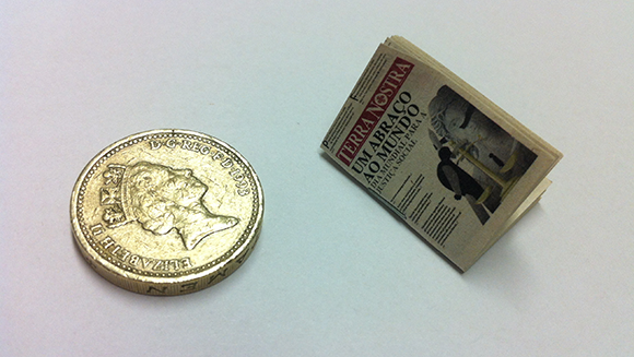 From the Archives - Smallest Newspaper