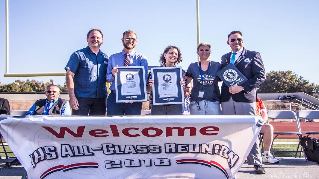 Independence High School celebrates all-class reunion by breaking two record titles