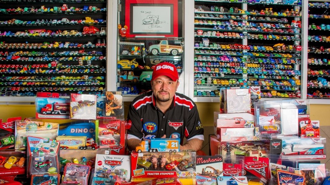 Mexican dad has world’s largest collection of Disney’s Cars memorabilia 