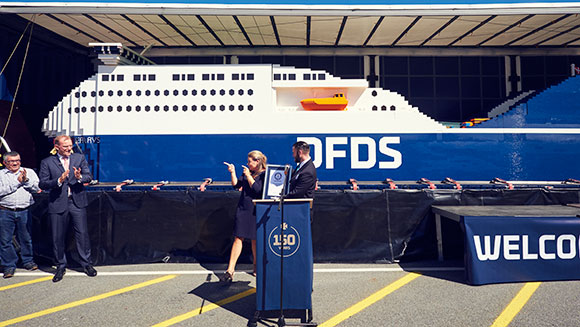 Enormous ship made from LEGO breaks world record