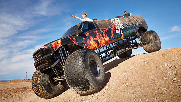 Video: 9.8 metre-long monster truck storms into Guinness World Records 2017 book