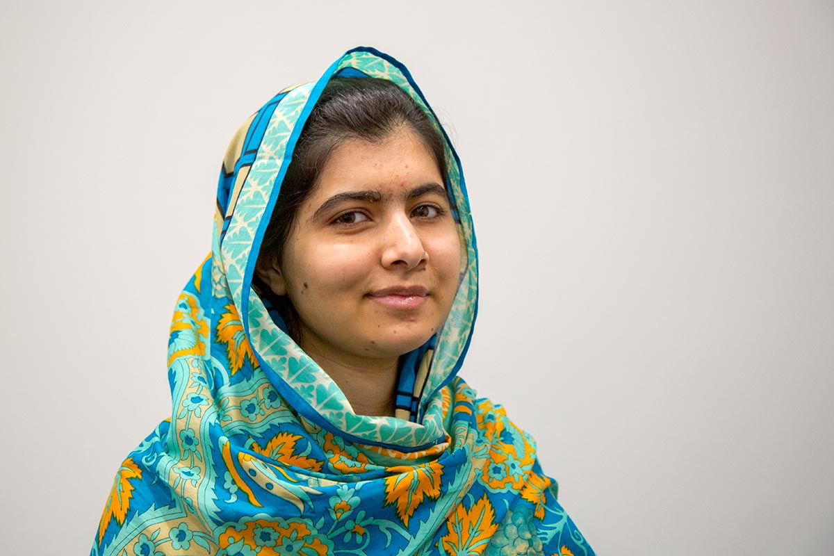 Malala Yousafzai in 2015. ©Simon Davis/DFID