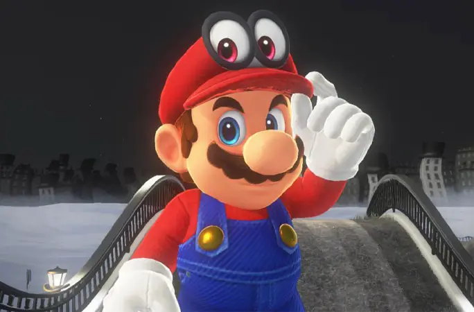 The Mario Odyssey Speedrun that requires 2 controllers 