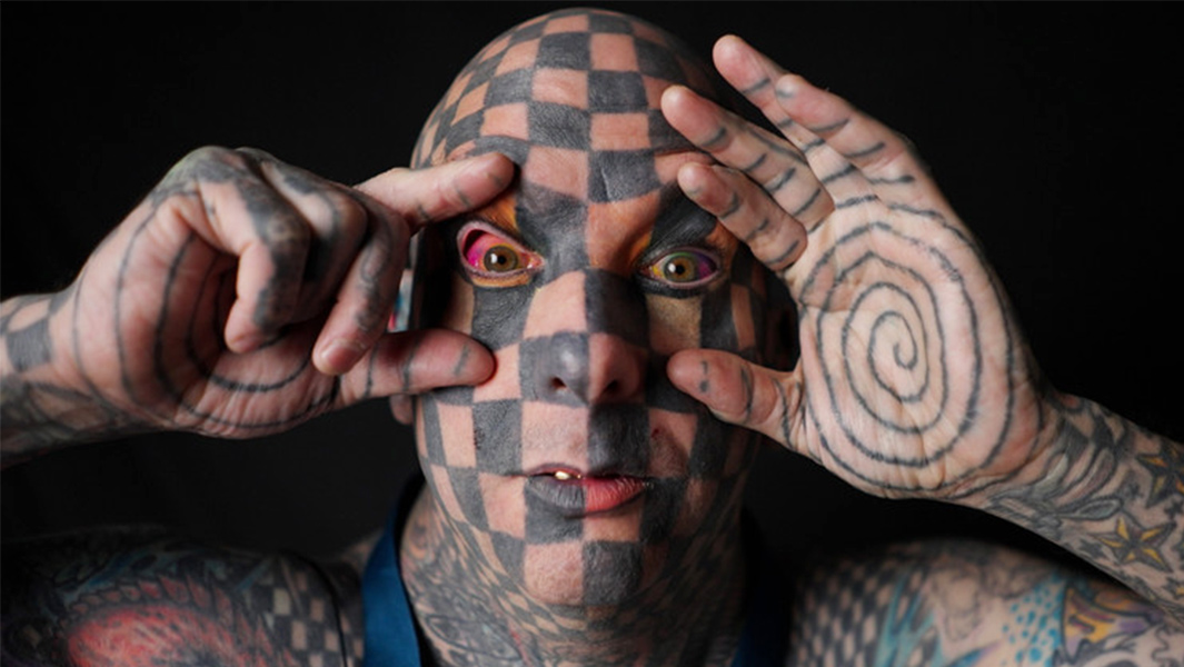“Tattoos make me enjoy my body”: Matt Gone on his square tattoos