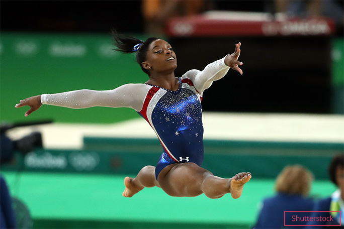Simone achieved the highest margin of victory in an Olympic gymnastics all-around final by a female