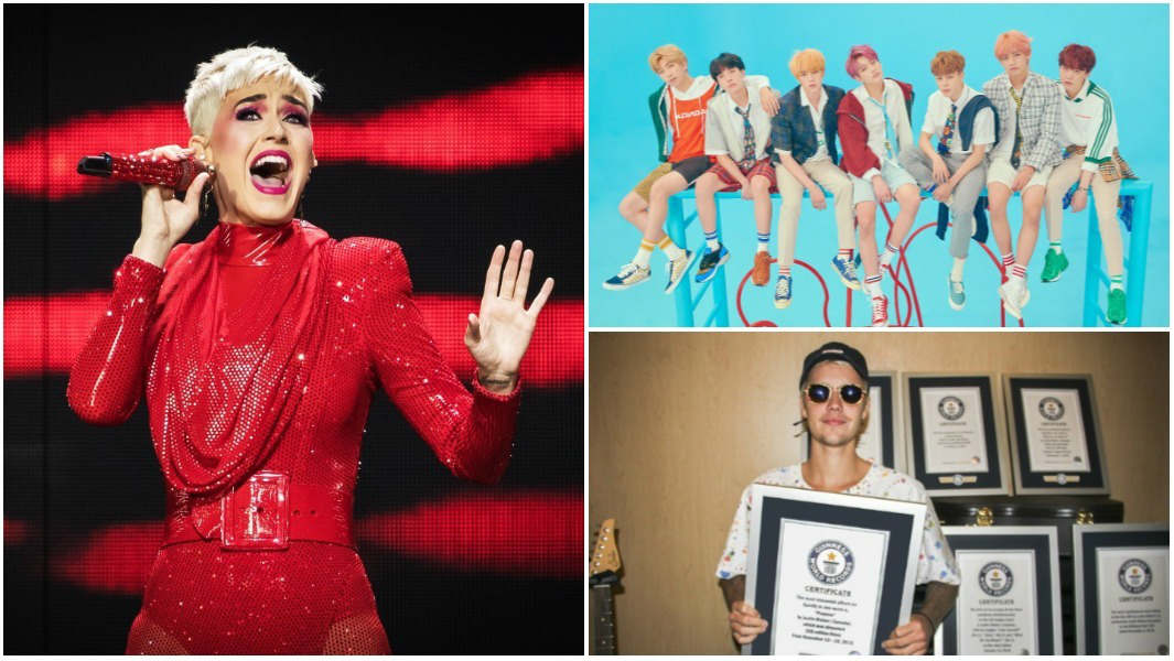 REVEALED: TAYLOR SWIFT, JUSTIN BIEBER, DRAKE AND BTS ROCK THE GUINNESS WORLD RECORDS 2019 EDITION