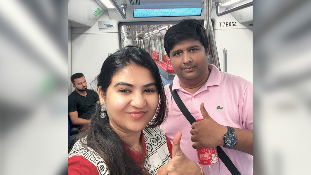 Indian duo narrowly break record for visiting all Delhi metro stations