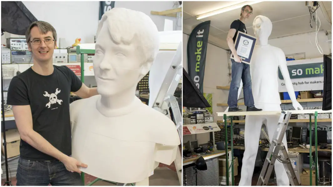 GUINNESS WORLD RECORDS ANNOUNCES BRAND RECORD TALLEST 3D PRINTED SCULPTURE OF A HUMAN | Guinness World Records