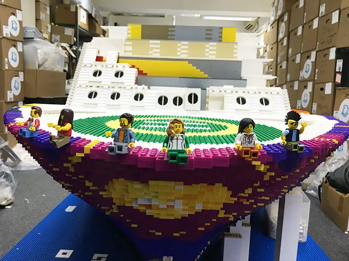 large lego ship