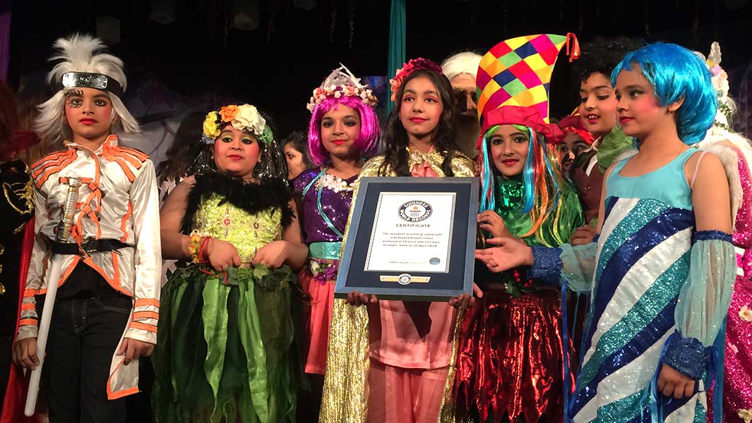 Ten-year-old girl from India becomes the world’s youngest practising playwright