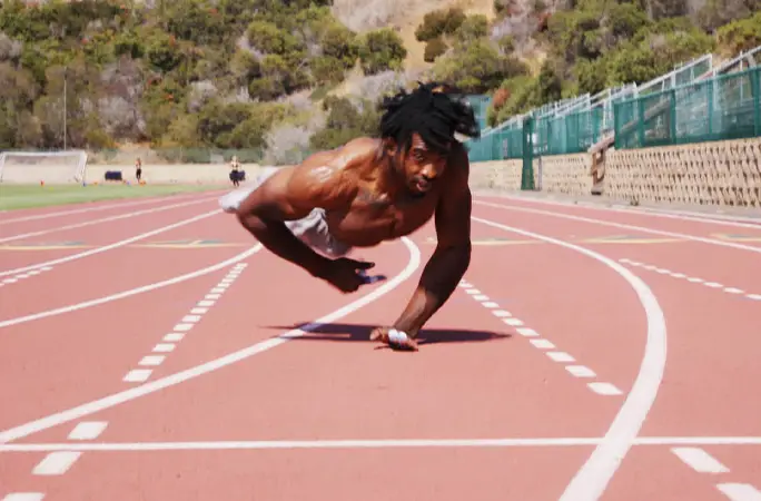 The fastest man on two hands: Meet Zion Clark