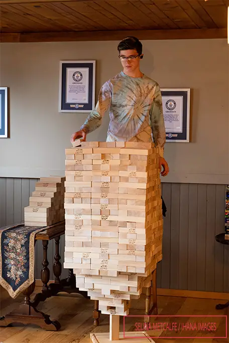Incredible Jenga Stack - Guinness World Records