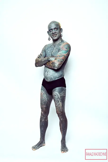 69-year-old becomes the most tattooed woman ever with 98.75% of her body  inked | Guinness World Records