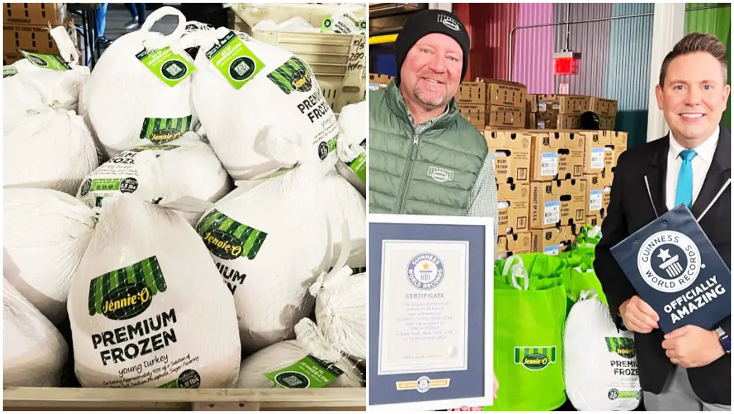 TikTok's Nick DiGiovanni, Stop & Shop hope to break world record by  donating turkeys 