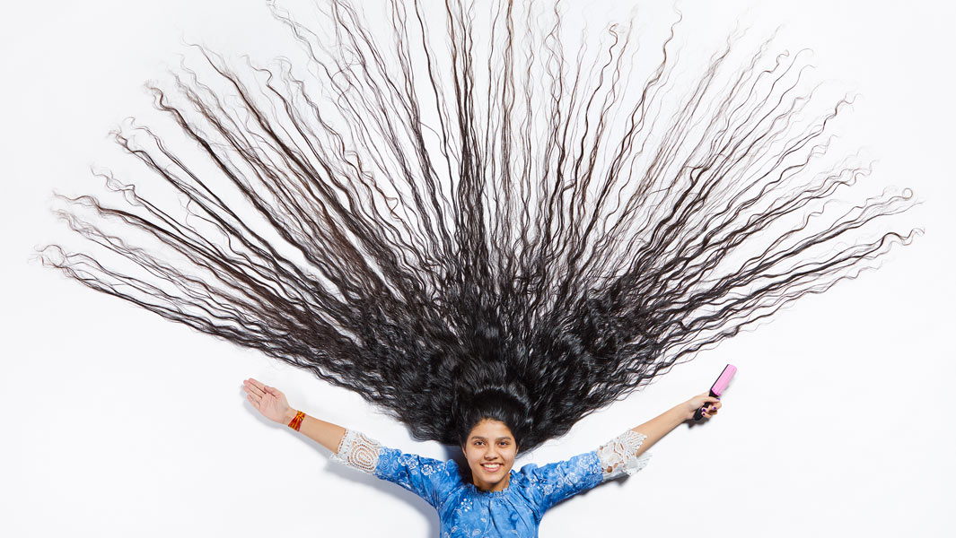 Teen’s hair reaches two metres making it the longest ever 