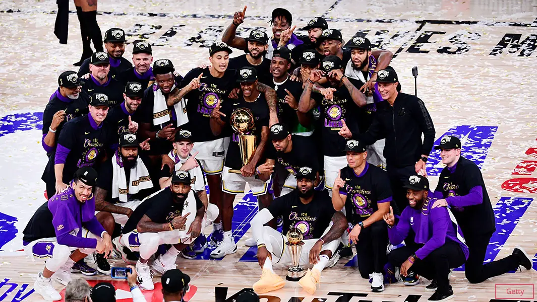 Los Angeles Lakers on X: Get your #LakeShow 2020 NBA Champions gear.  >>   / X