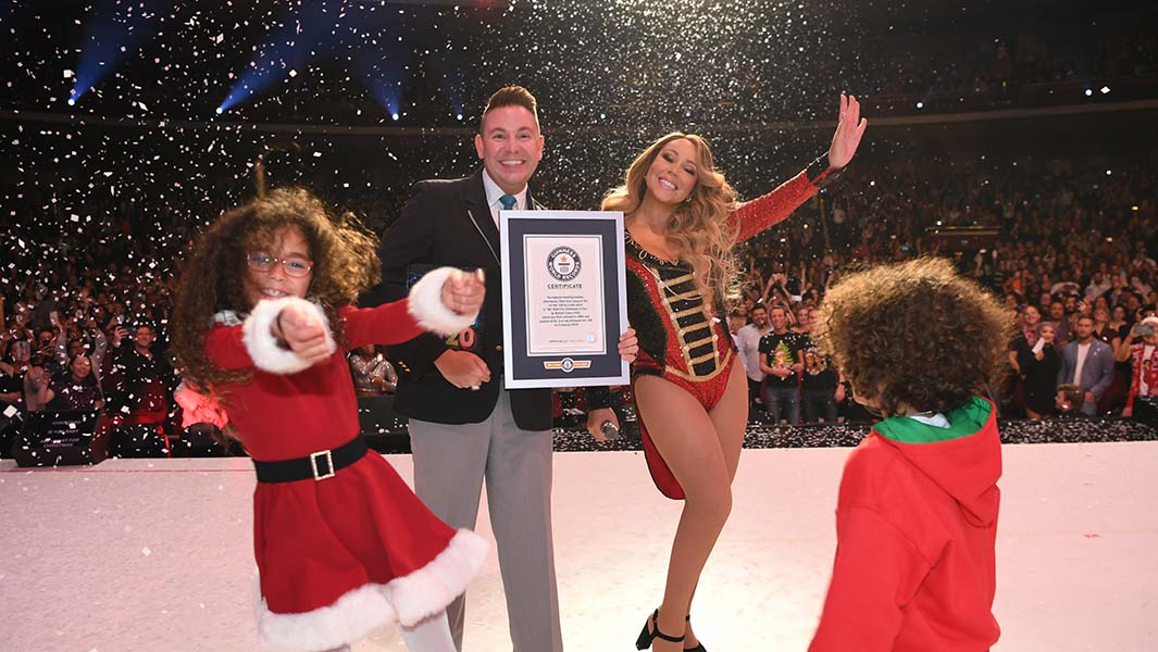 Mariah Carey’s "All I Want For Christmas Is You" breaks chart-topping record