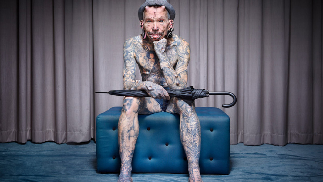 "I did it for me": Meet the man with 516 body modifications 