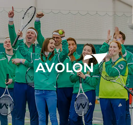 Avolon - people with tennis rackets