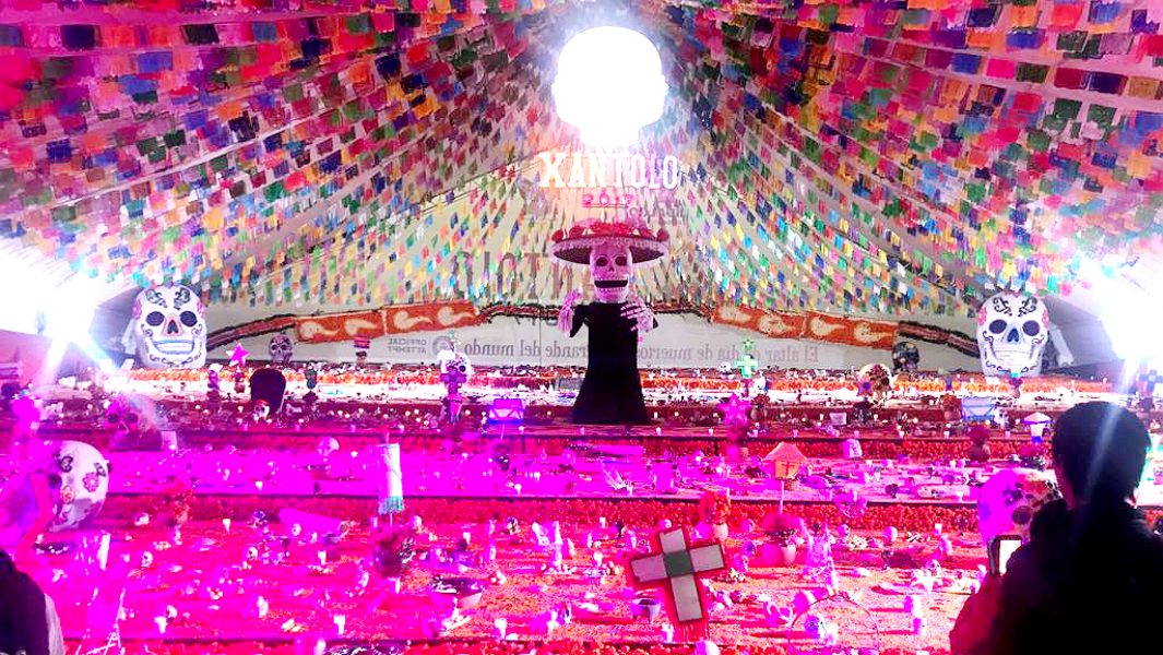 Largest day of the dead altar