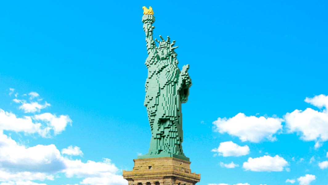 LEGO statue of liberty