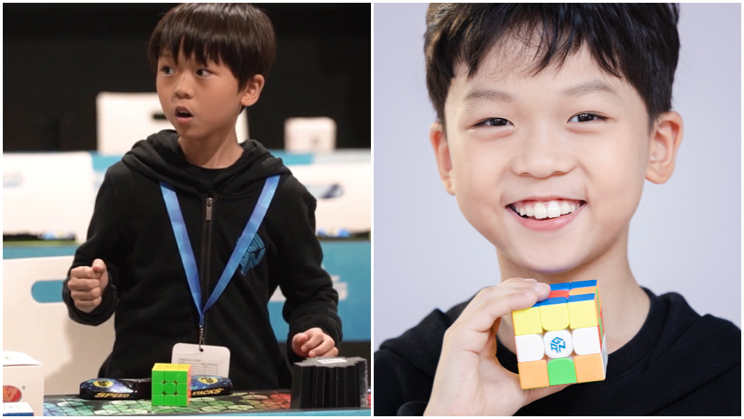split image of Yiheng Wang