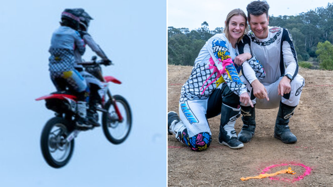 jake and mel split image