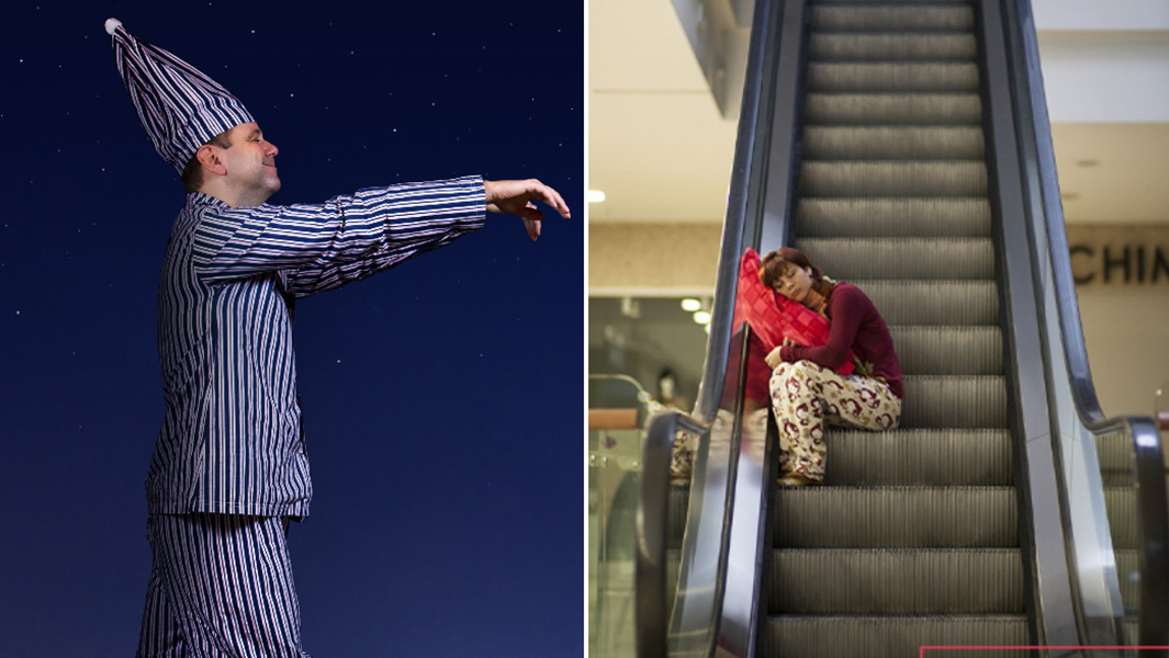 sleepwalker split image