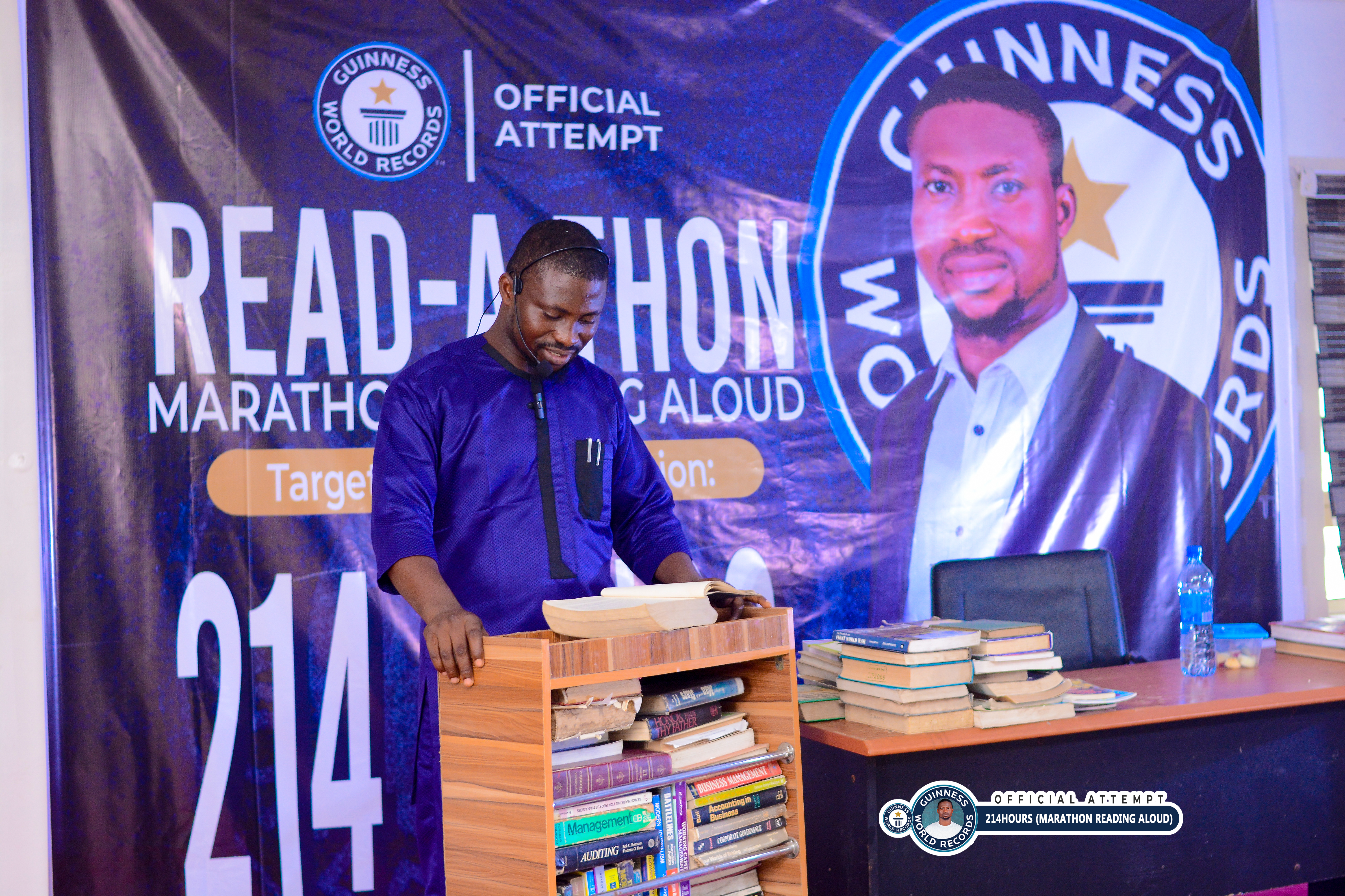 The longest marathon reading aloud