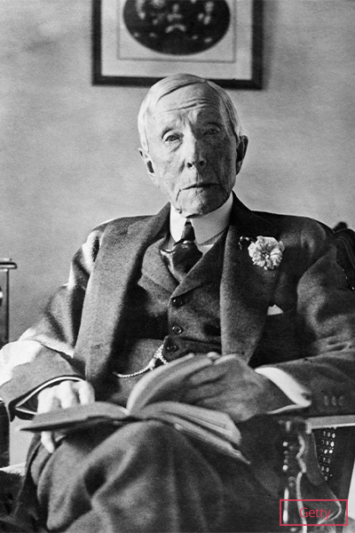 Rockefeller as an older man