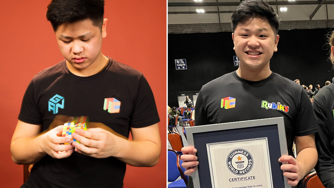 split image of Max Park