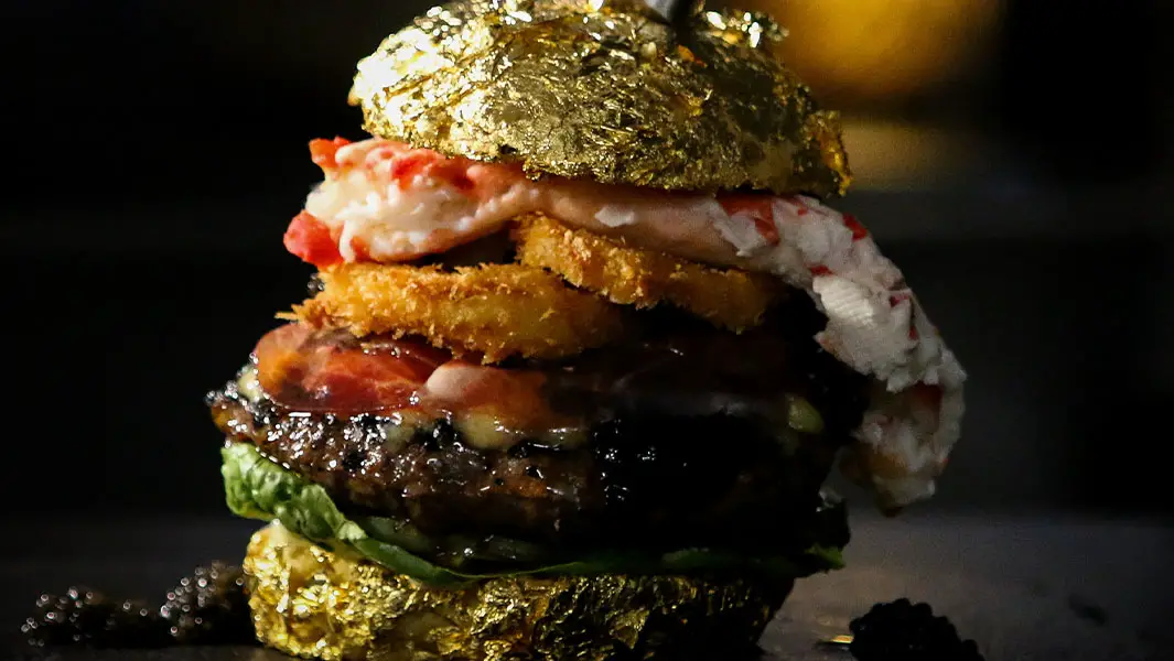 most expensive hamburger split image