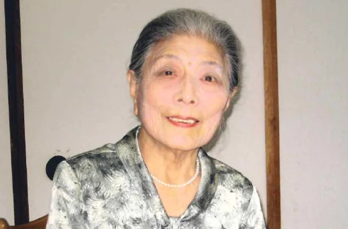 Tomiko Itooka aged 100