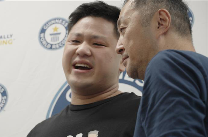 Max and his dad Schwan