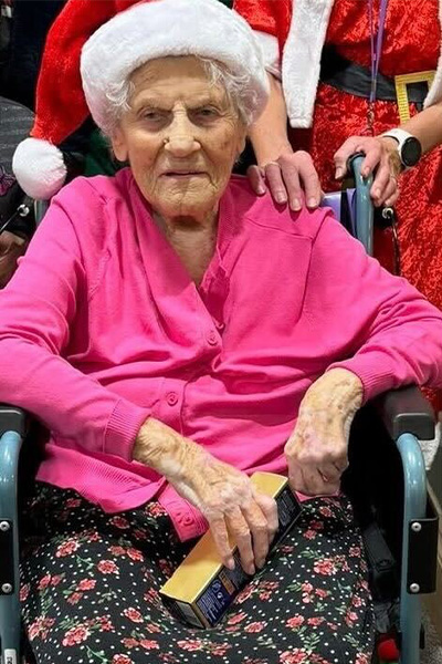 Ethel on Christmas Day 2024