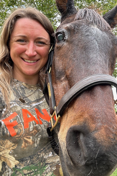 Selfie with Paige and Fancy