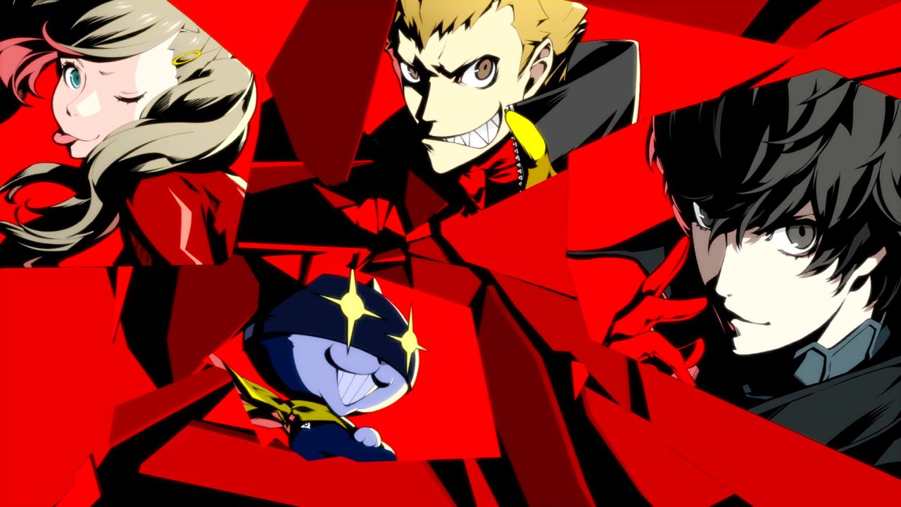 Persona 5 collage of characters