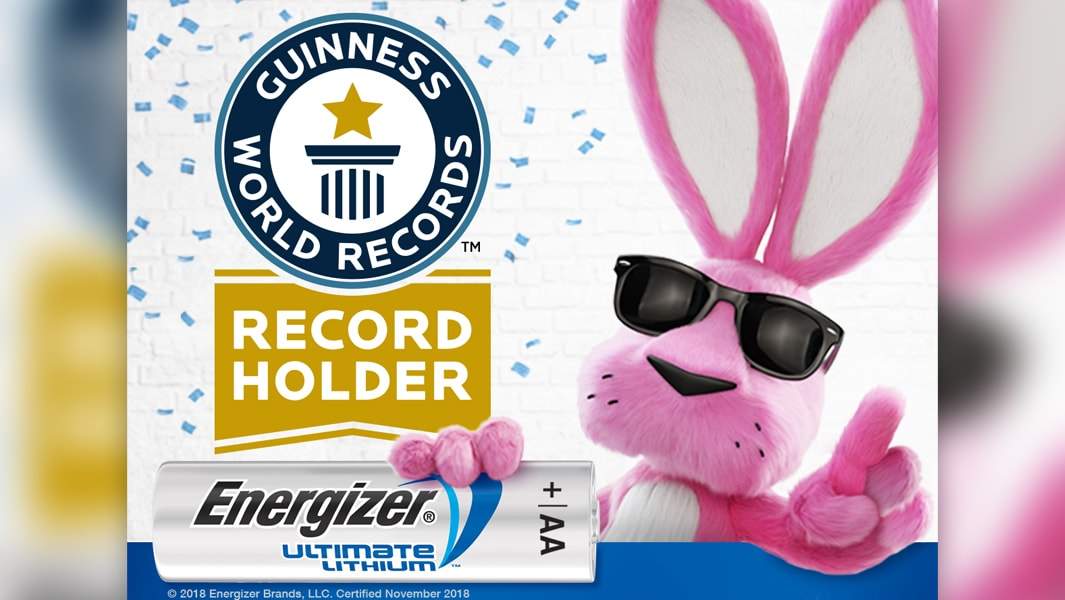 Energizer Record Breaking Photo