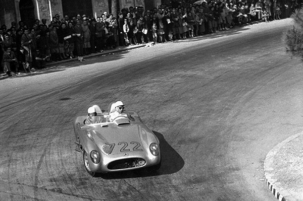 Mercedes Benz on track