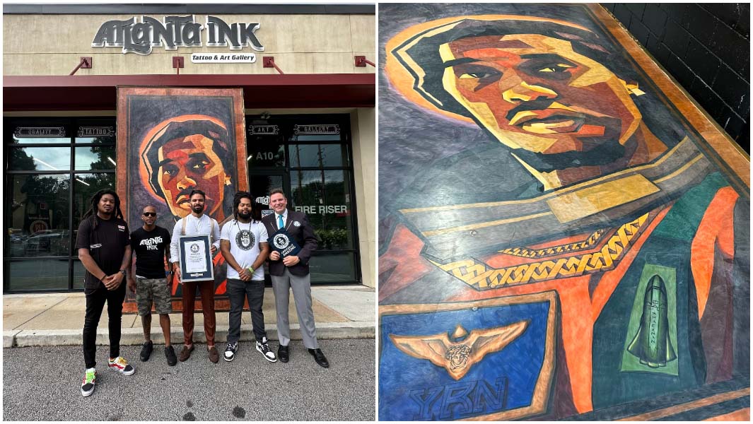 Largest tattoo artwork with certificate