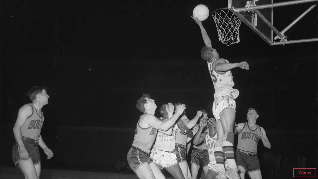 Harlem Globetrotters in 1951