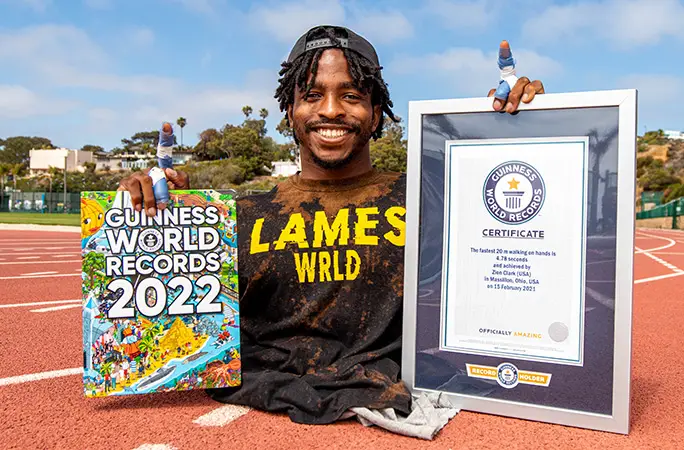 Zion Clark and GWR 2022 book